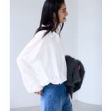 【WEB限定】バルーンペプラムブラウス | VIS  | 詳細画像8 