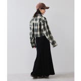 【WEB/一部店舗限定】オンブレチェックショートシャツ | VIS | 詳細画像3