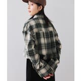 【WEB/一部店舗限定】オンブレチェックショートシャツ | VIS | 詳細画像6