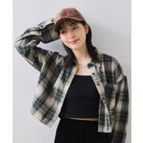 【WEB/一部店舗限定】オンブレチェックショートシャツ | VIS | 詳細画像7