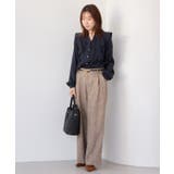 【WEB限定】スキッパーフリルデザインブラウス | VIS | 詳細画像10