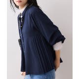 【WEB限定】サイドプリーツブラウス | VIS  | 詳細画像15 