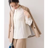 【WEB限定】サイドプリーツブラウス | VIS  | 詳細画像2 