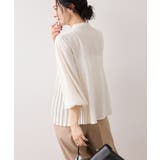 【WEB限定】サイドプリーツブラウス | VIS  | 詳細画像4 