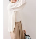 【WEB限定】サイドプリーツブラウス | VIS  | 詳細画像5 