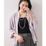 【WEB限定】サイドプリーツブラウス | VIS  | 詳細画像8 