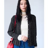 【WEB限定】ゴールドボタンタックブラウス | VIS | 詳細画像16