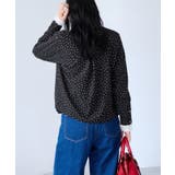 【WEB限定】ゴールドボタンタックブラウス | VIS | 詳細画像19