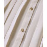 【WEB限定】ゴールドボタンタックブラウス | VIS | 詳細画像27