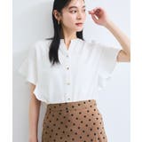 【WEB限定】フリルバンドカラースキッパーシャツ | VIS  | 詳細画像23 