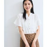 【WEB限定】フリルバンドカラースキッパーシャツ | VIS  | 詳細画像24 