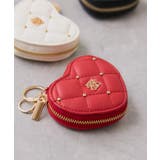 スタッズキルティングハートポーチチャーム | VIS  | 詳細画像3 