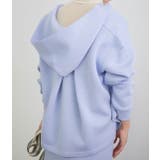 【モイストスフレタッチ】ダンボールニットテントラインジップパーカー | VIS  | 詳細画像20 