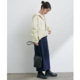 【モイストスフレタッチ】ダンボールニットテントラインジップパーカー | VIS  | 詳細画像6 