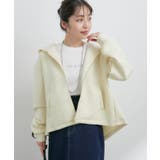 【モイストスフレタッチ】ダンボールニットテントラインジップパーカー | VIS  | 詳細画像7 