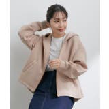 【モイストスフレタッチ】ダンボールニットテントラインジップパーカー | VIS  | 詳細画像9 