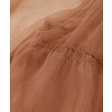 【前後2WAY】袖シャーリングチュールリボンブラウス | VIS | 詳細画像26