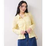 ストレッチレースジャガード衿付きカーディガン | VIS | 詳細画像11