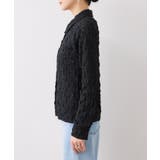 ストレッチレースジャガード衿付きカーディガン | VIS | 詳細画像21