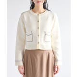 ステッチワークニットジャケット | VIS  | 詳細画像19 