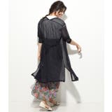 ベルト付きテレコガウンカーディガン | VIS  | 詳細画像16 