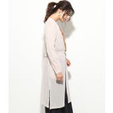 ベルト付きテレコガウンカーディガン | VIS  | 詳細画像2 