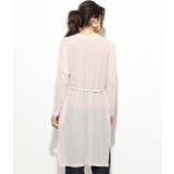 ベルト付きテレコガウンカーディガン | VIS  | 詳細画像3 