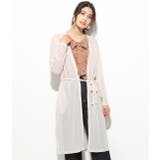 ベルト付きテレコガウンカーディガン | VIS  | 詳細画像9 