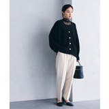 【洗える】袖ケーブルカーディガン【sustainable】 | VIS | 詳細画像26