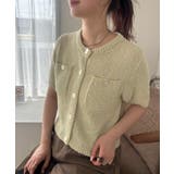 ブークレコンパクトカーディガン | VIS | 詳細画像3