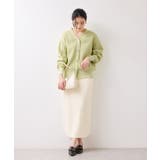 釦アクセントコクーンカーディガン | VIS | 詳細画像13