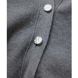 釦アクセントコクーンカーディガン | VIS | 詳細画像27