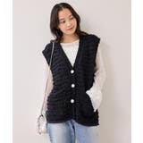 ツイードニットベスト/イージーケア | VIS | 詳細画像6