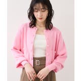 パールボタンカーディガン | VIS  | 詳細画像18 