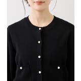 パールボタンカーディガン | VIS  | 詳細画像29 