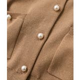 パールボタンカーディガン | VIS  | 詳細画像35 