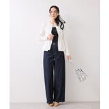 【美得】ペプラムニットカーディガン/イージーケア | VIS  | 詳細画像2 