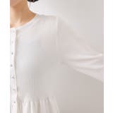 【美得】ペプラムニットカーディガン/イージーケア | VIS  | 詳細画像22 