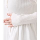 【美得】ペプラムニットカーディガン/イージーケア | VIS  | 詳細画像23 