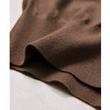 レースカフスドッキングニットカーディガン | VIS  | 詳細画像34 