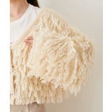 ループフリンジハート釦カーディガン | VIS | 詳細画像12