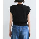 くるみ釦ニットトップスカーデ/洗える | VIS  | 詳細画像18 