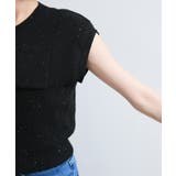 くるみ釦ニットトップスカーデ/洗える | VIS  | 詳細画像19 