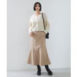 ファンシーツイードメタルボタンカーディガン | VIS  | 詳細画像16 