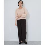 ファンシーツイードメタルボタンカーディガン | VIS  | 詳細画像18 