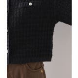 ファンシーツイードメタルボタンカーディガン | VIS  | 詳細画像24 