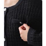 ファンシーツイードメタルボタンカーディガン | VIS  | 詳細画像26 