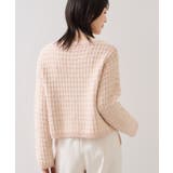 ファンシーツイードメタルボタンカーディガン | VIS  | 詳細画像5 