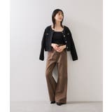 ファンシーツイードメタルボタンカーディガン | VIS  | 詳細画像6 