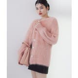 ポップコーンヤーンラメフェザーニットカーディガン/WEB限定FSサイズ | VIS | 詳細画像10